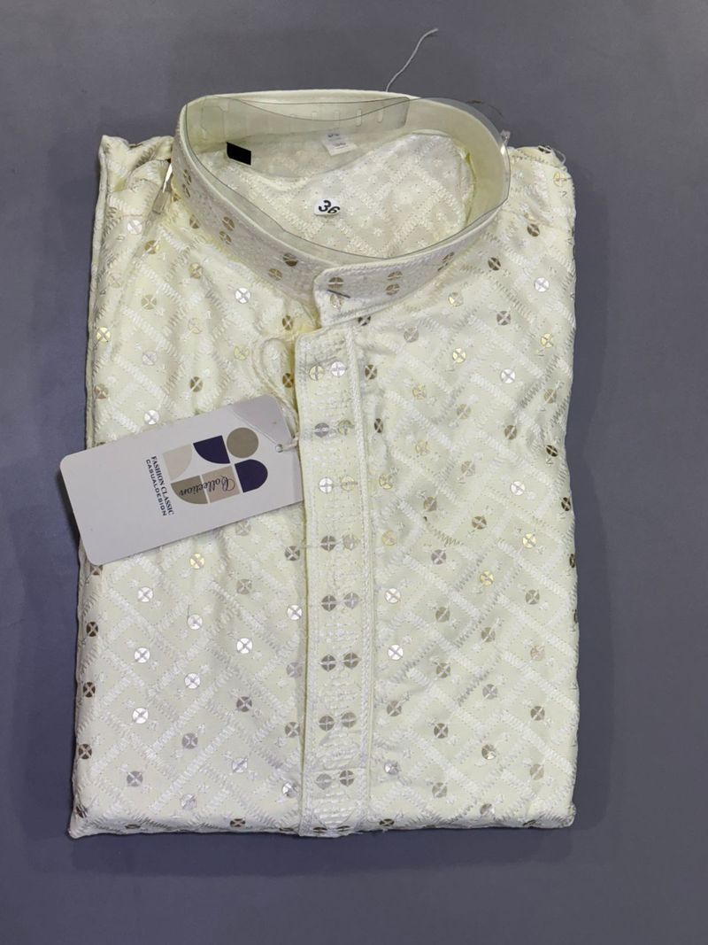 Men's Rayon Chicken Kurta