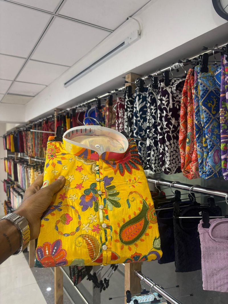 Position Print Kurta