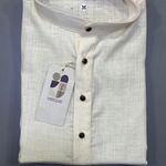 Men's Plain Linen Kurta 1