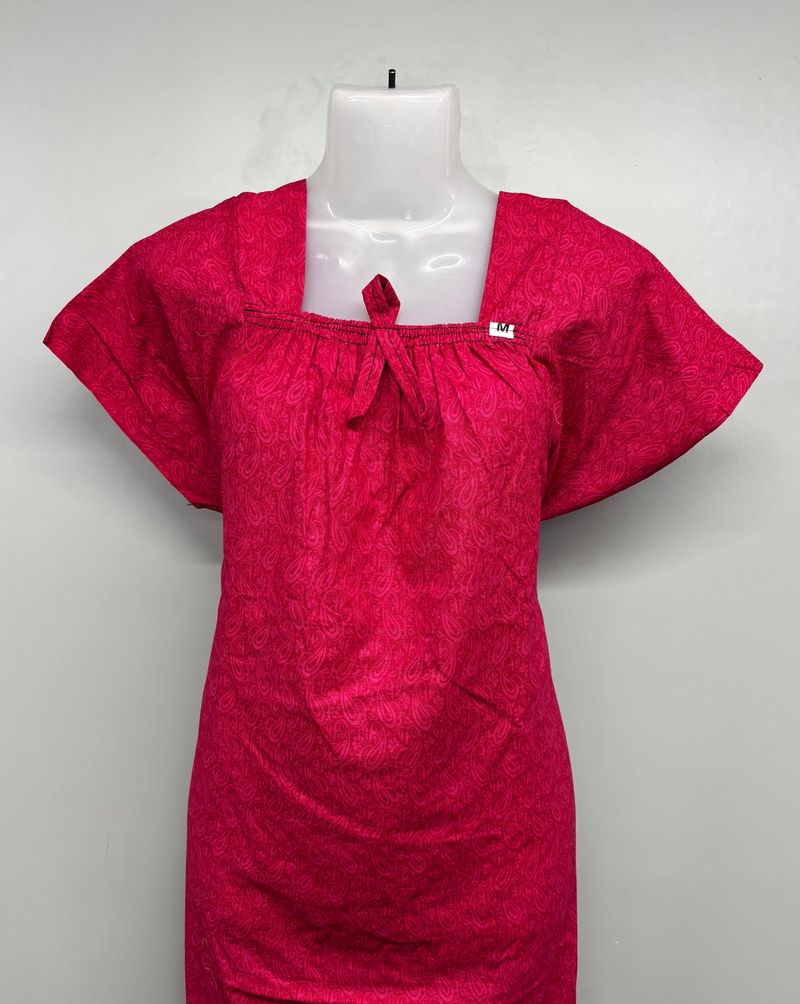 Barasso M size elastic nighty 