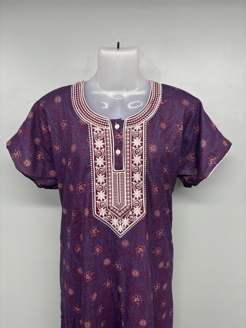 Heavy Alpine Work Nighty With Side Pocket