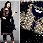Women's Premium 3-Piece Set Kurti Ghaghra Dupatta Embroidery Work 2