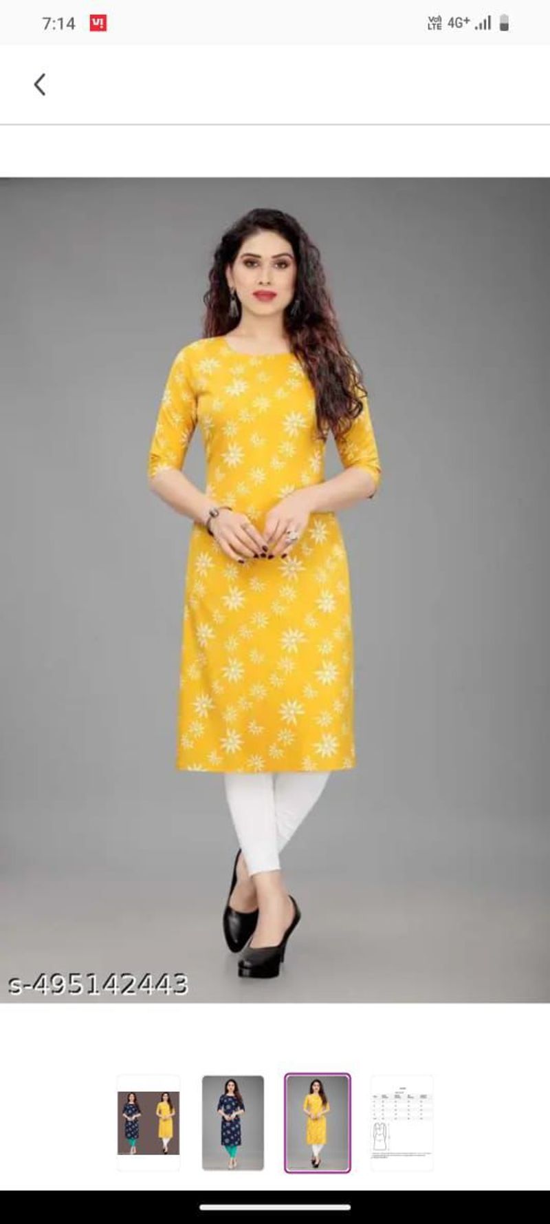 Kurtis Collection American Crepe Fabric Premium Quality