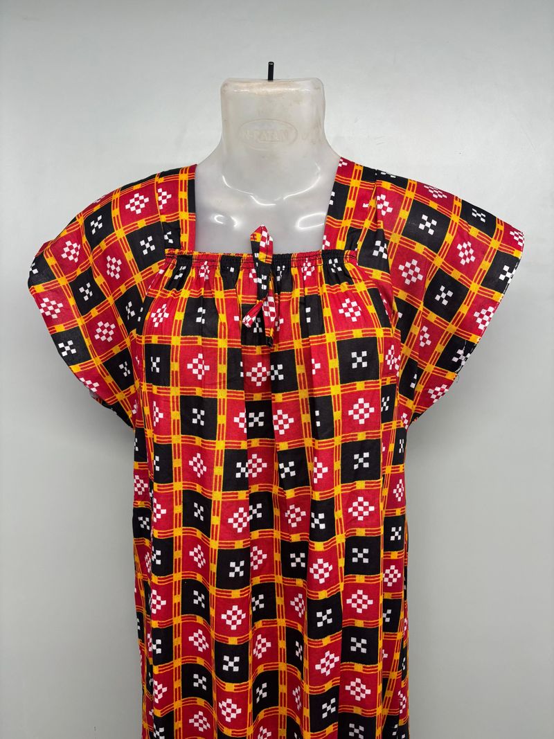 Procin cotton elastic nack nighty 