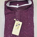 Men's Rayon Lucknowi Chikan Work Kurta 1
