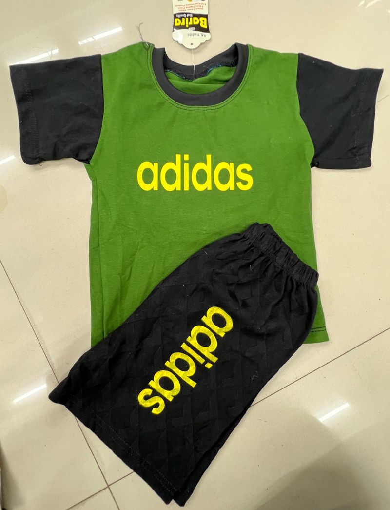 Heavy Branded Party Wear 2-Piece Kids Wear Cotton