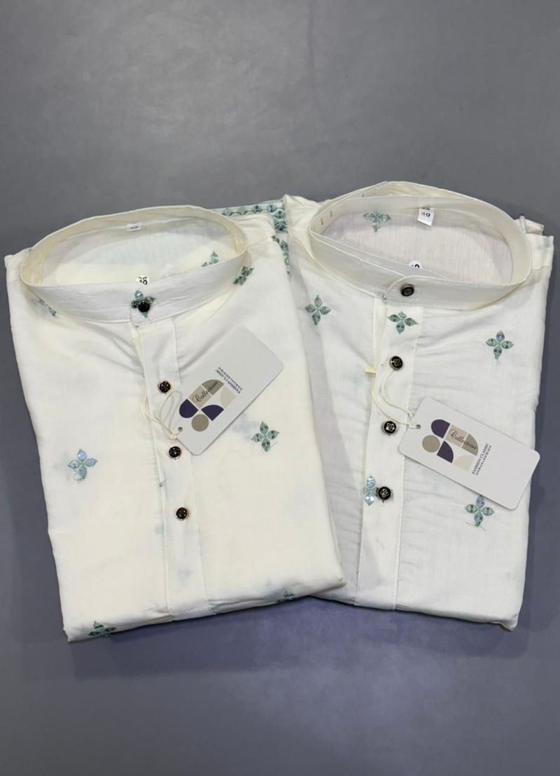 Men's Rayon Daman Work Kurta