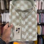Matte Golden Sequence Work Kurta 1