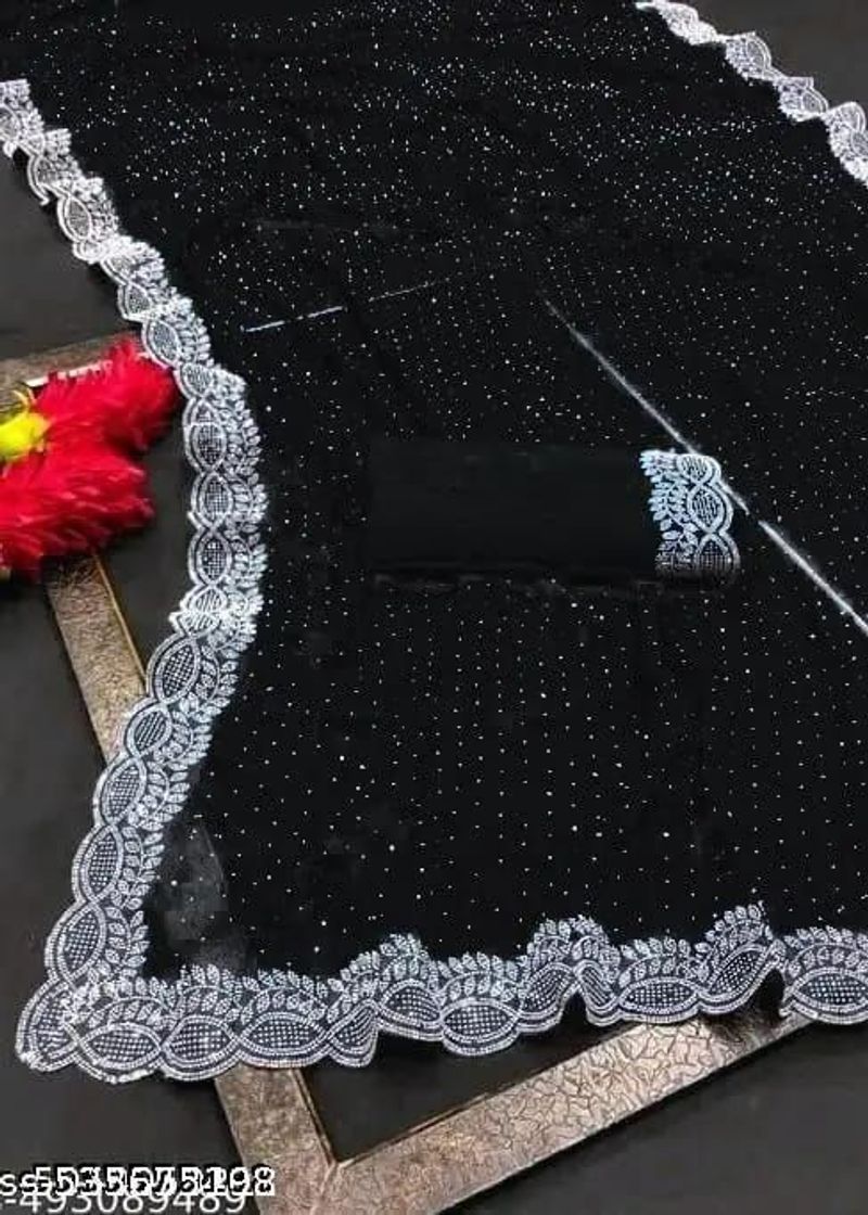 Women's Fancy Wedding Wear and Party Wear Saree