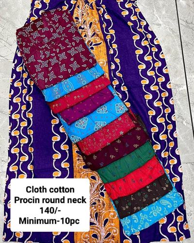 Cloth cotton Procin Round Neck Nighty