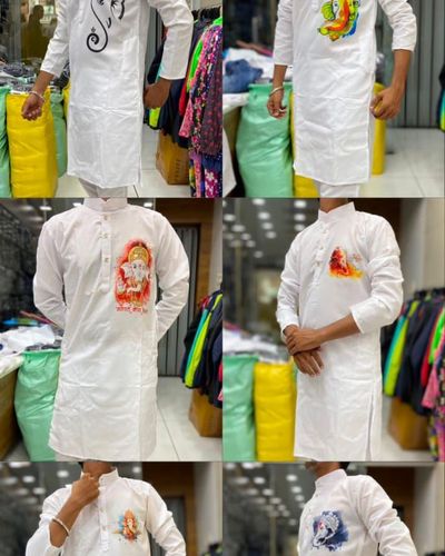 Ganpati Special Kurta Cotton