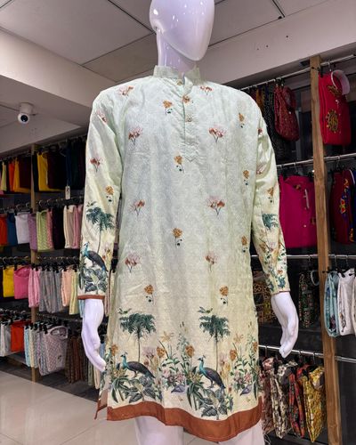 Festival Special Daman Print Kurta