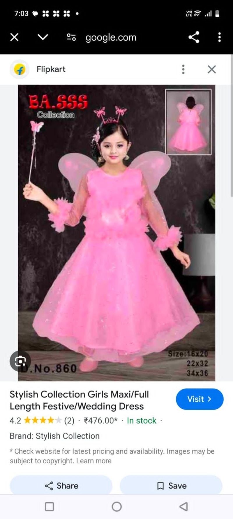 Kid's Pari Frock Collection Mix