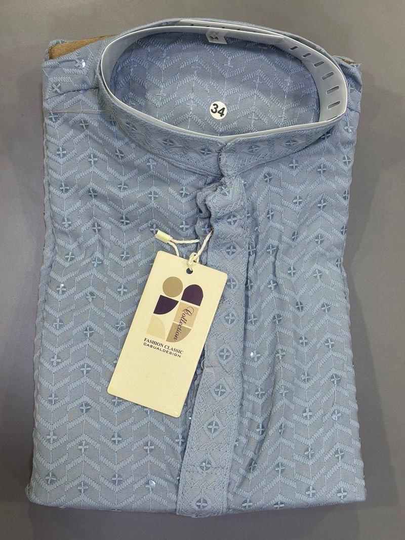 Men's Rayon Chicken Kurta