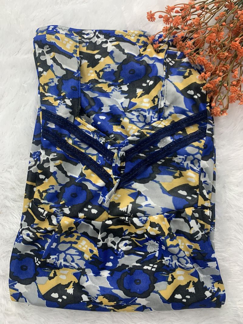 Sarina Print V Neck Nighty