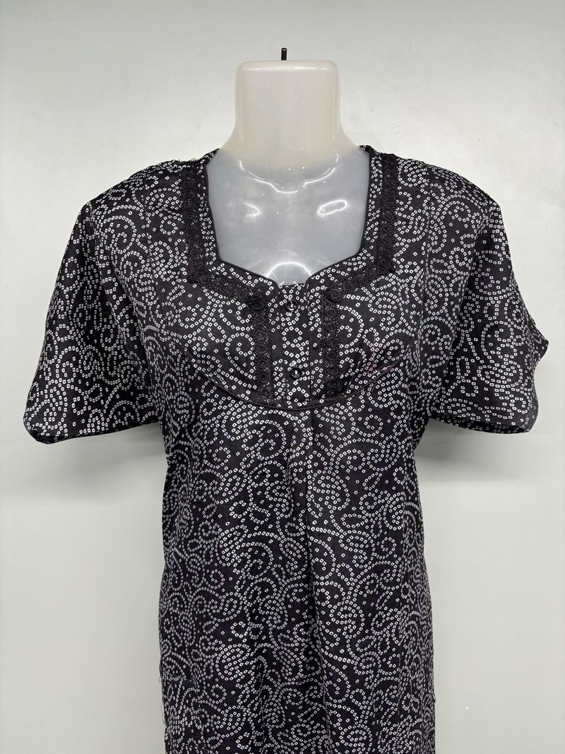 Crush Piping GPU Lace Nighty